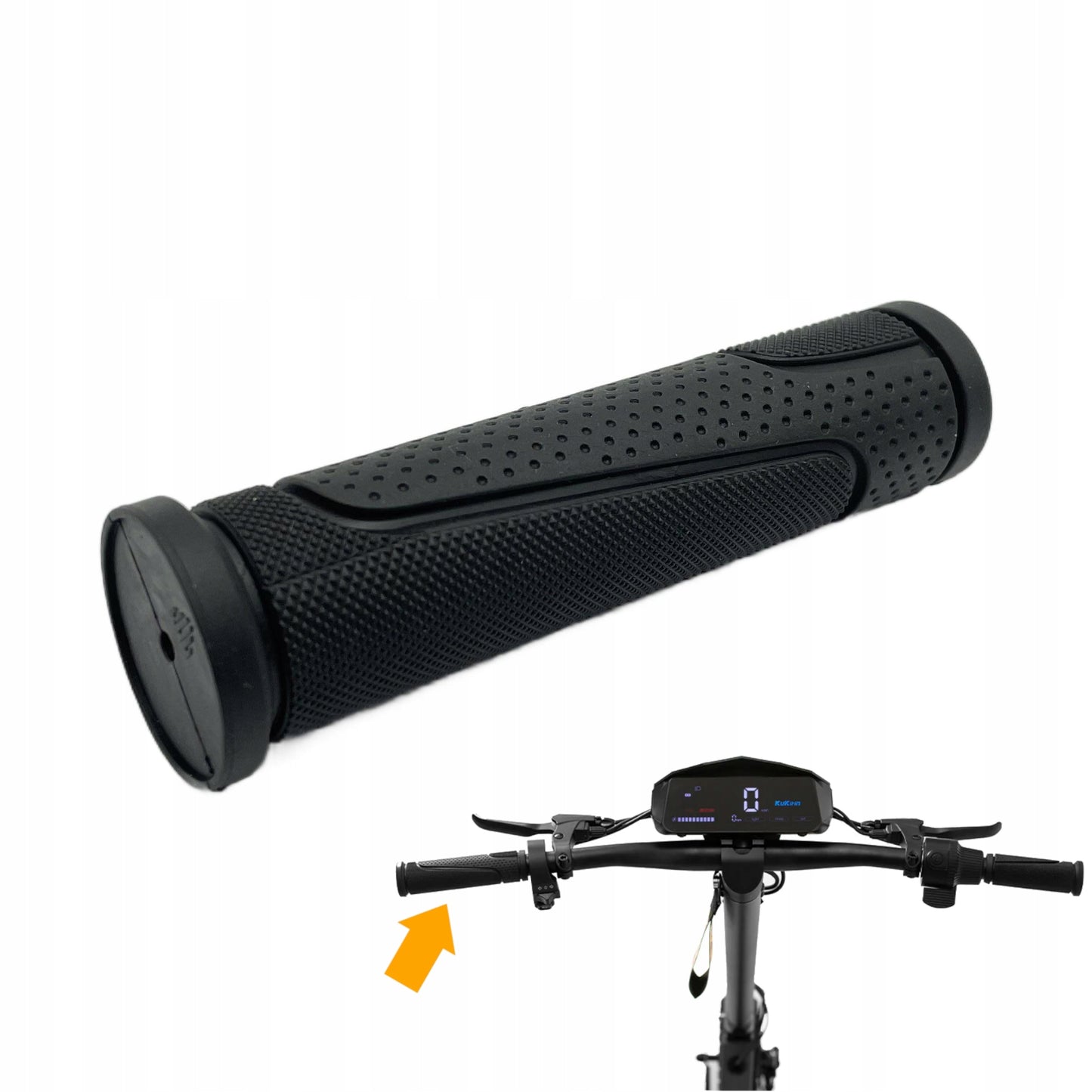 Lewy długi Grip Rączka do Hulajnogi KuKirin G2 / G3 / G4