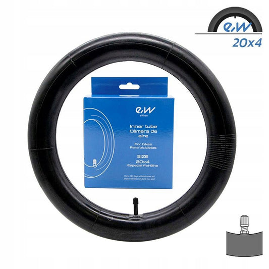 Dętka rowerowa 20x4 Ewheel - zawór prosty SPECJALNY DO FAT-BIKE