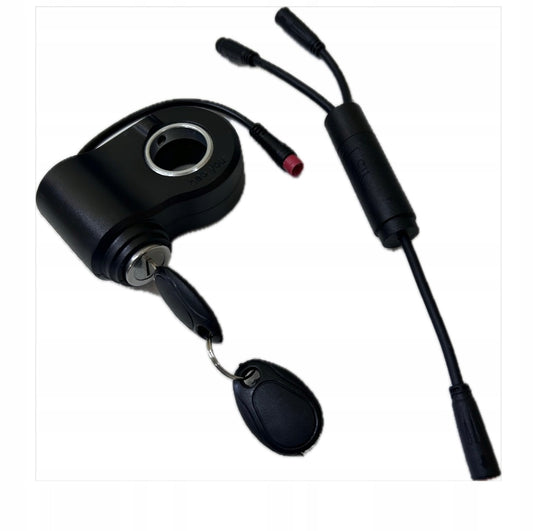 Zestaw kabel + Stacyjka do hulajnogi elektrycznej Kukirin G2 MASTER 2024