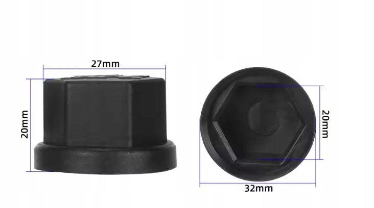 Zaślepka Pokrywa Osi Silnika 21mm do KuKirin G2 Master / G3 PRO