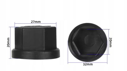 Zaślepka Pokrywa Osi Silnika 21mm do KuKirin G2 Master / G3 PRO