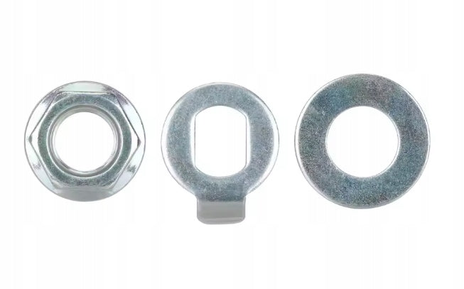 Nakrętka osi silnika M14 + podkładki z blokadą do Kukirin G2Max/G2Master/G4