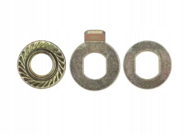 Nakrętka osi silnika M14 + podkładki z blokadą do Kukirin G2Max/G2Master/G4