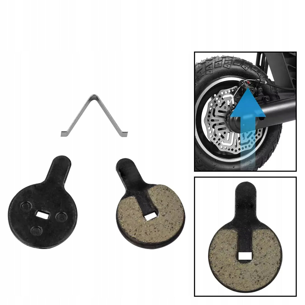 Klocki Hamulcowe Do KuKirin G2 MAX / G2 PRO / G3 ZESTAW 2 SZT PÓŁMETALICZNE