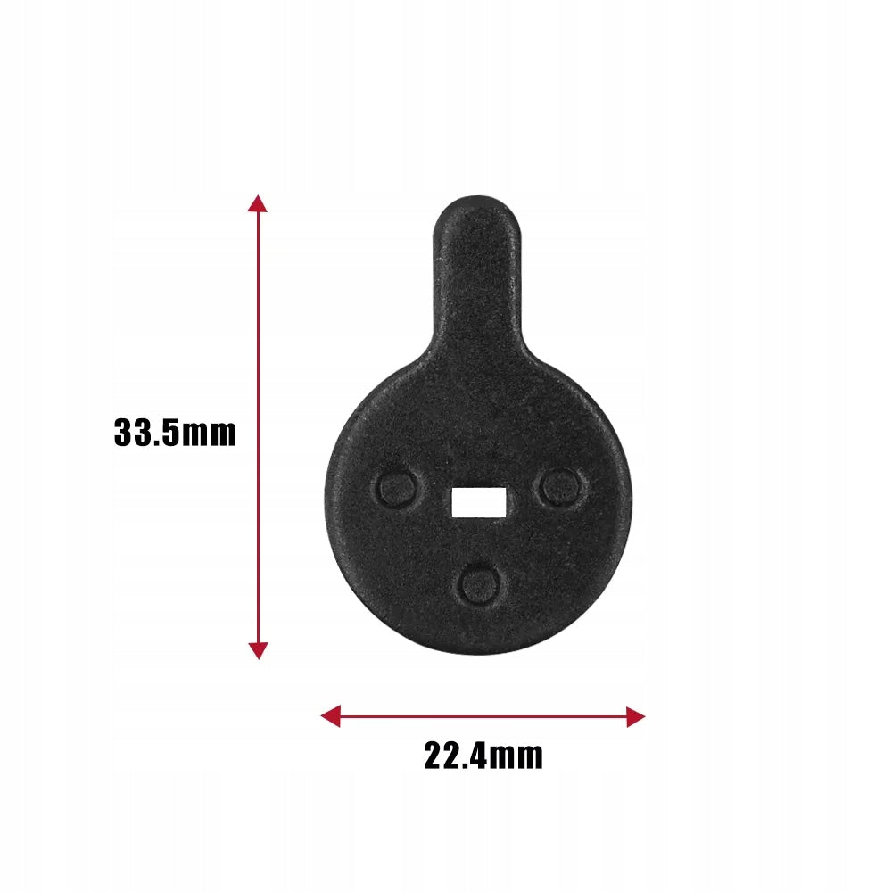 Klocki Hamulcowe Do KuKirin G2 MAX / G2 PRO / G3 ZESTAW 2 SZT PÓŁMETALICZNE