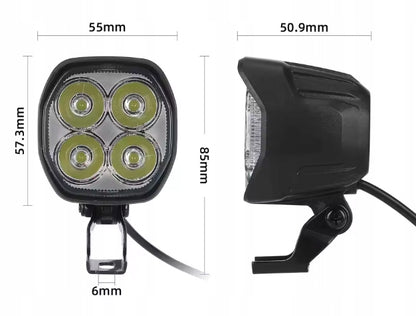 Lampka Przednia z Klaksonem Do KuKirin G2 PRO ORYGINAŁ światło