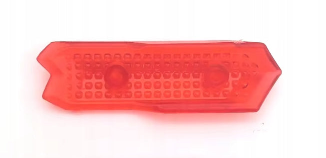 Odblask PRAWY boczny plastikowy przód do KUKIRIN G2 MAX czerwony